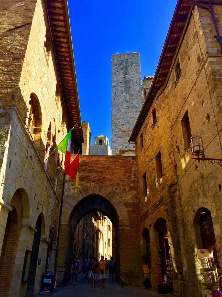 Gate to San Gimignano, Italy - Taken by Diann Corbett, 09/2015.