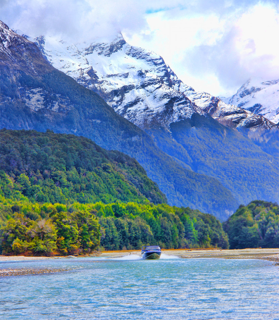 Jet Boat, Dart River, New Zealand - Taken by Diann Corbett, 09/2014