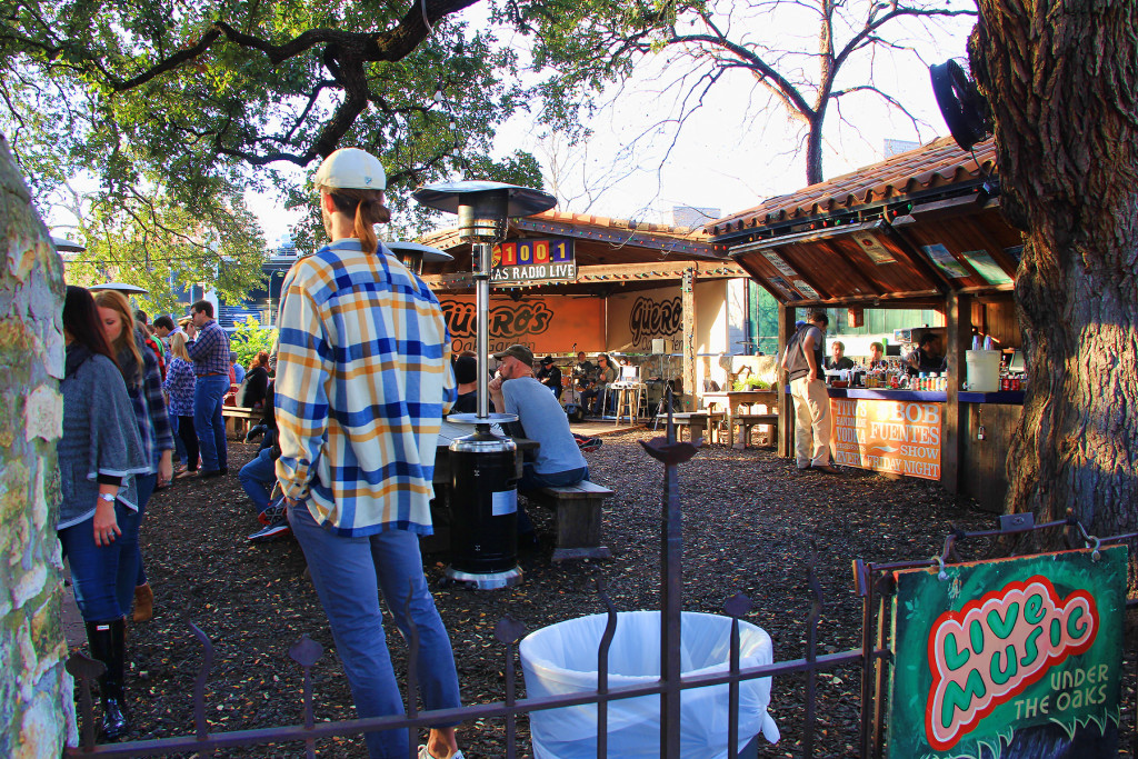 Outdoor Bar, SOCO, Austin, TX - taken by Diann Corbett, 12/2015.