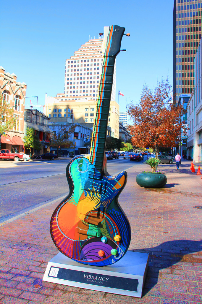 Guitar, Austin, TX - taken by Diann Corbett, 12/2015.